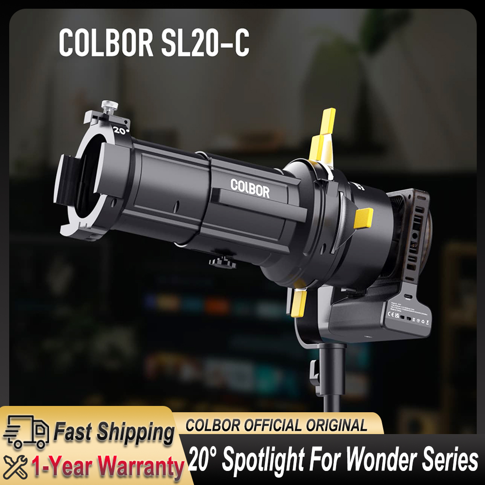 Photography Lighting Modifiers - COLBOR SL20-C LED スポットライト ライト モディファイアー