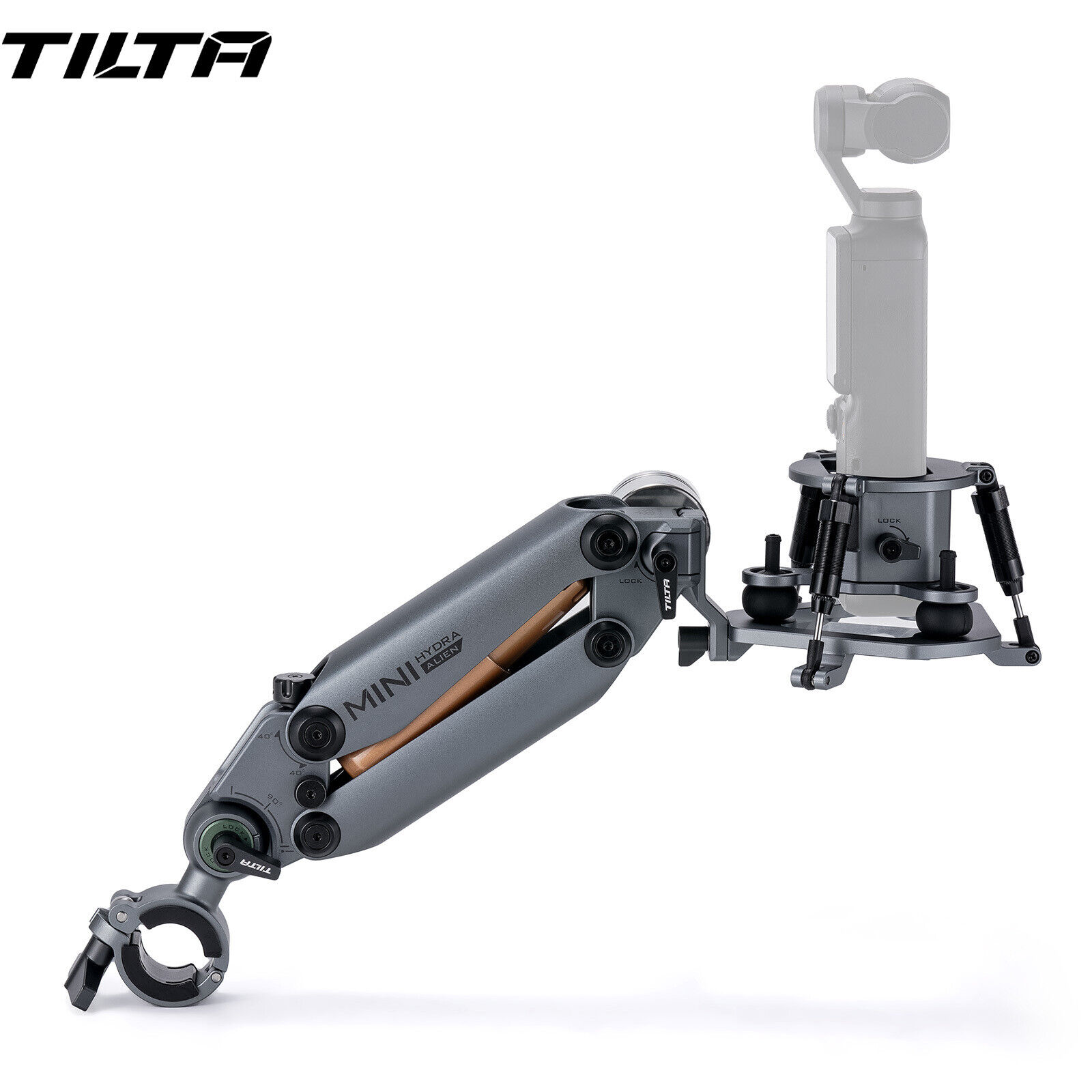 Insta360 Camera X4 - Tilta-Hydra Alienミニバイクキット,衝撃吸収アーム,djiアクション用ビデオ振動減衰ヘッド3/4ポケット3 insta360 x4 x3
