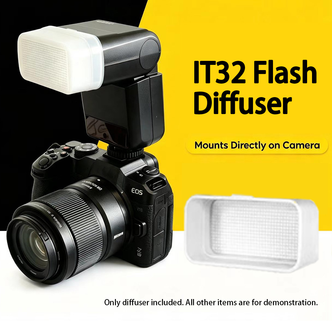 Photography Lighting Modifiers - Godox iT32用フラッシュディフューザーソフトカバー ポータブルライトモディファイアーソフトボックス保護カバー 写真撮影用フラッシュアクセサリー