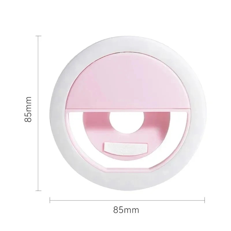 1～4個 LEDセルフィーリングライト 携帯電話用三段階調光 - Photography Lighting Continuous のレビューと価格