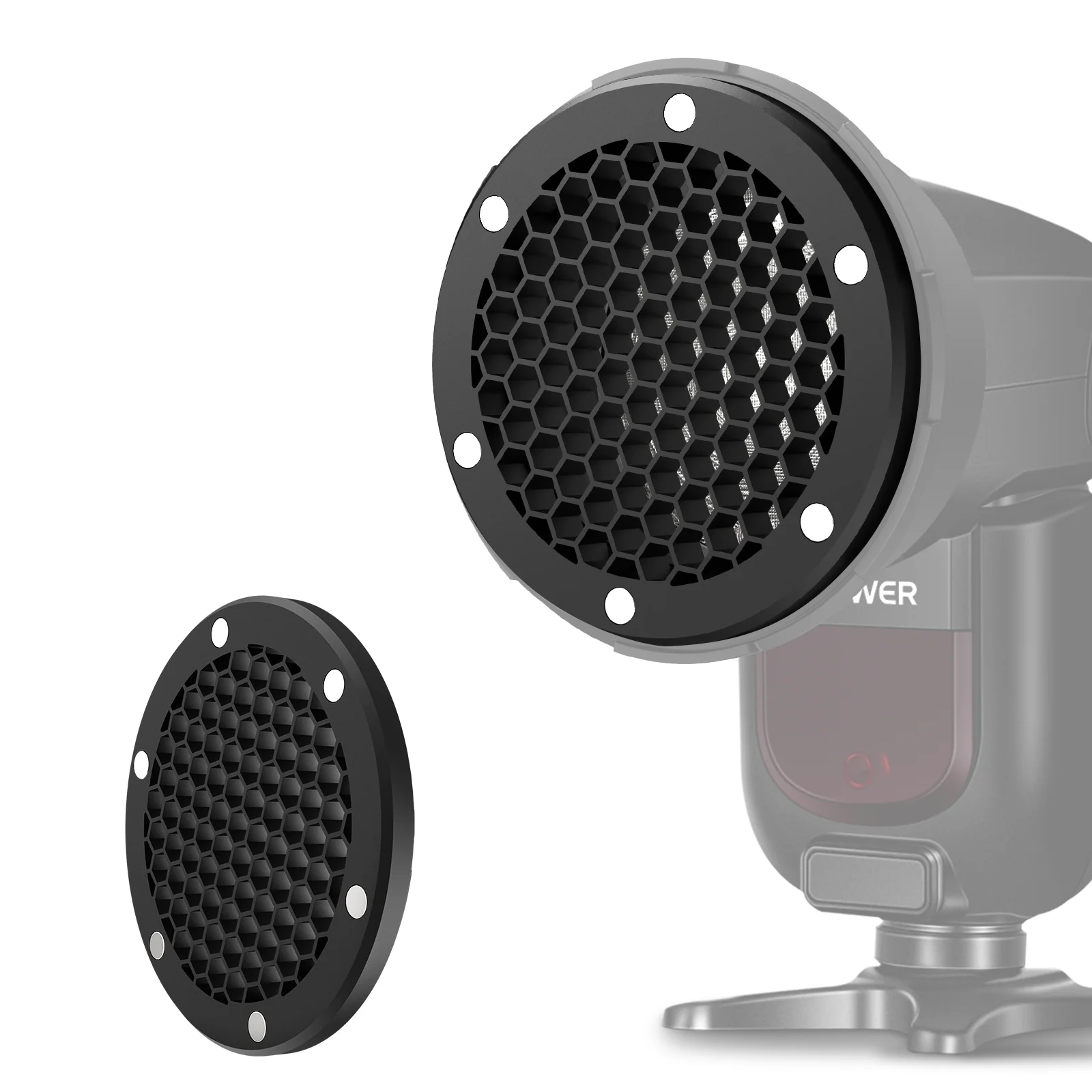 NEEWER CRS15 マグネティックマウント ハニカムグ - Honeycomb Grid Filter のレビューと価格