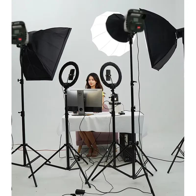 明るさ200Wのポータブル屋内外両用写真撮影連続学習ビデオラ - Photography Lighting Learning のレビューと価格
