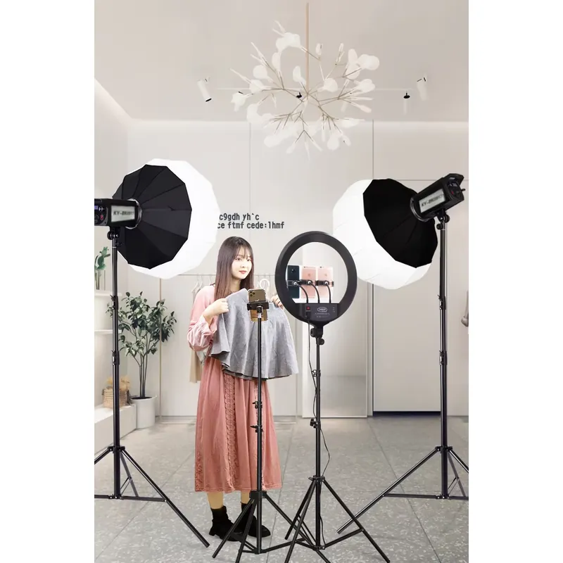 明るさ200Wのポータブル屋内外両用写真撮影連続学習ビデオラ - Photography Lighting Learning のレビューと価格