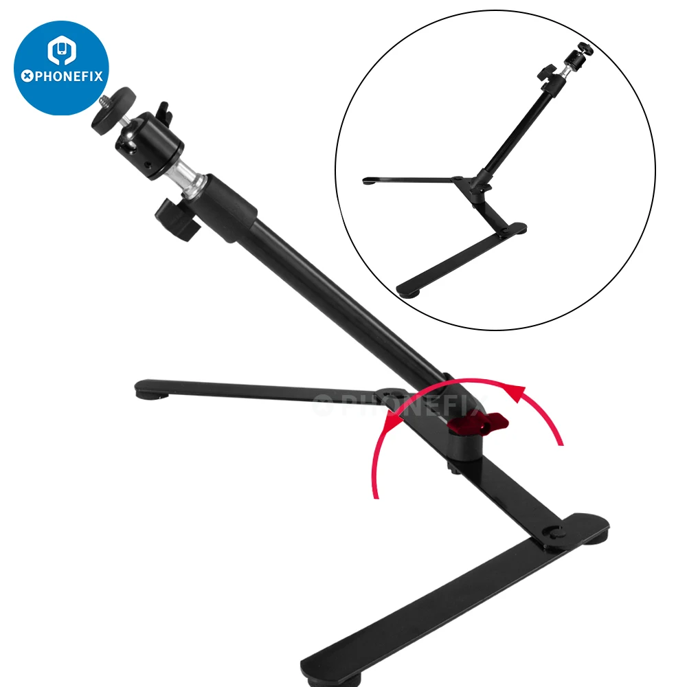 48MP顕微鏡カメラセット、ユニバーサル折りたたみ式1/4イ - Photography Lighting Definition のレビューと価格