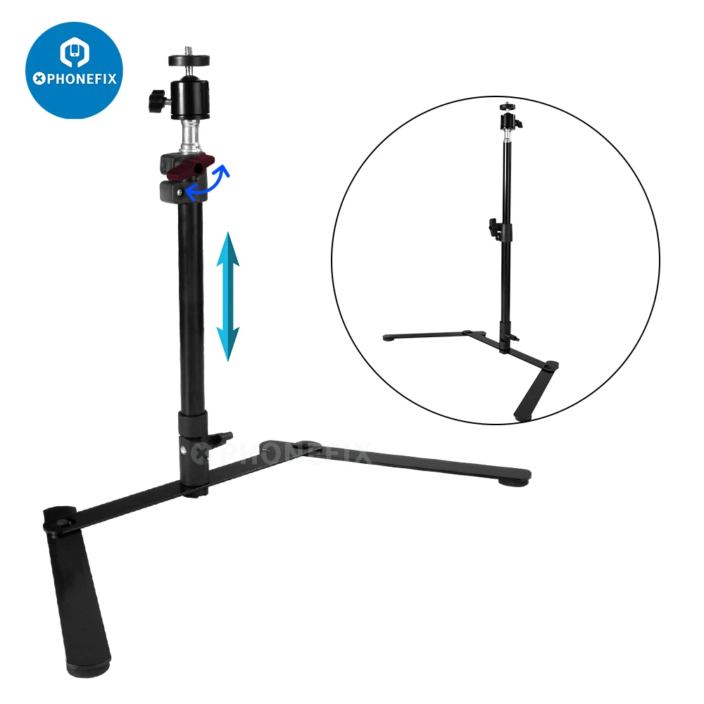 48MP顕微鏡カメラセット、ユニバーサル折りたたみ式1/4イ - Photography Lighting Definition のレビューと価格