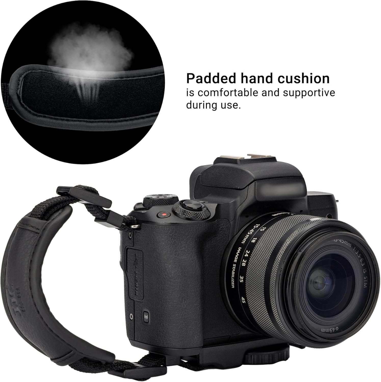 JJC カメラハンドグリップストラップ Canon EOS  - Nikon Camera Z50 のレビューと価格