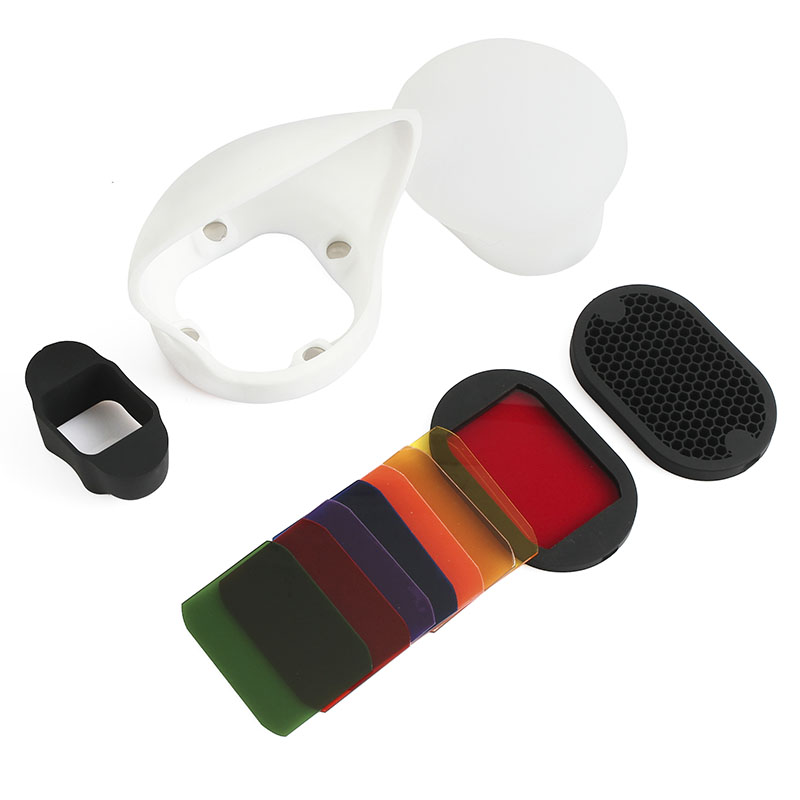 フラッシュライトセンサー,耐性および耐水性,磁気ジェル付き, - Honeycomb Grid Filter のレビューと価格