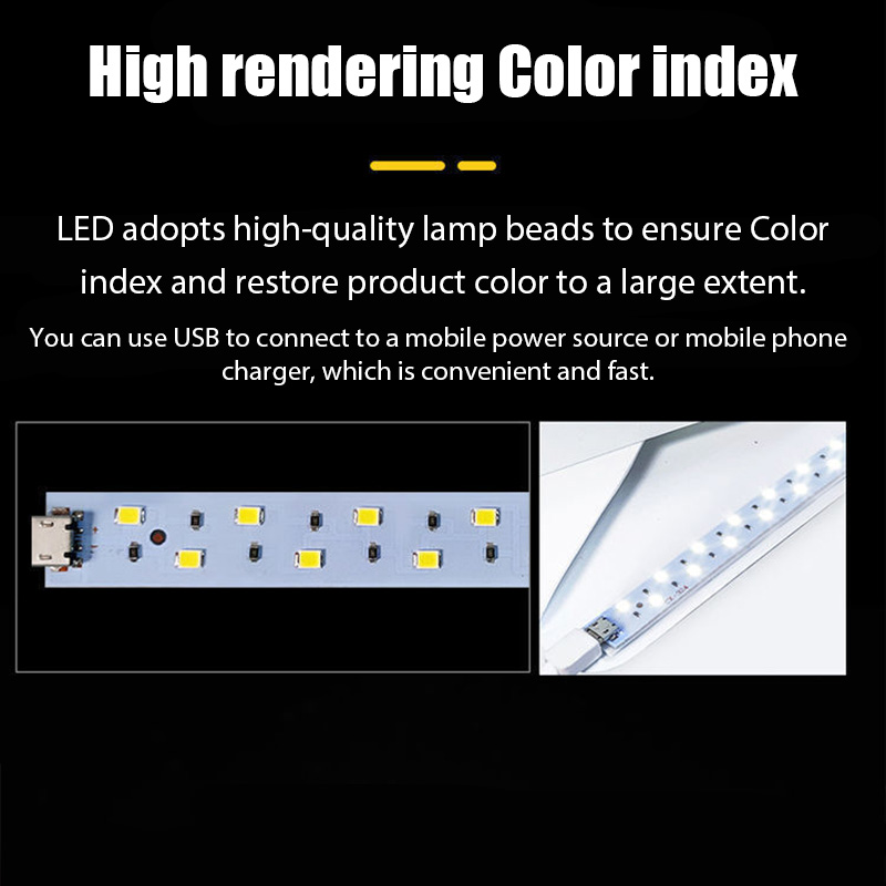折りたたみ式ライトボックス ポータブル写真撮影用LEDフォト - Photography Lighting Set Up のレビューと価格