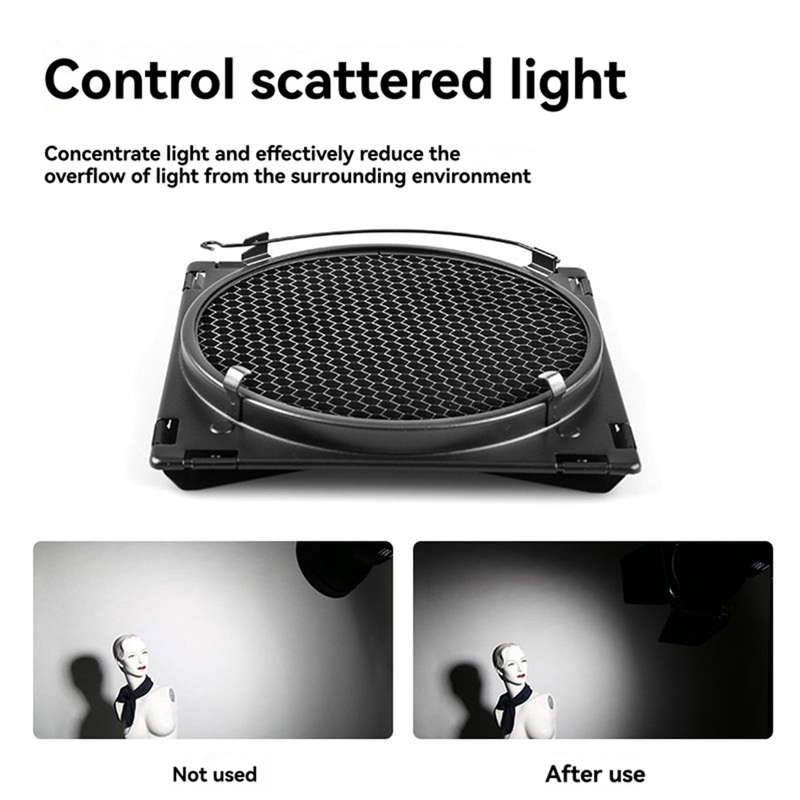 AA60-納屋ドア反射板ハニカムグリッド 4 色フィルターセ - Honeycomb Grid Filter のレビューと価格