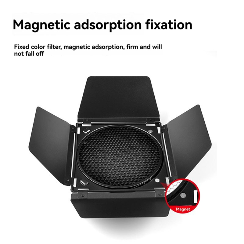 AA60-納屋ドア反射板ハニカムグリッド 4 色フィルターセ - Honeycomb Grid Filter のレビューと価格