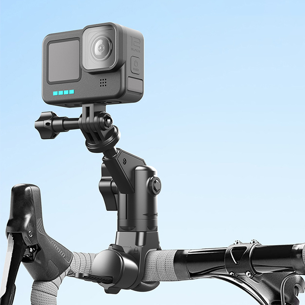 ハンドルバーマウントブラケット 360度回転カメラモノポッド - Insta360 Camera X4 のレビューと価格
