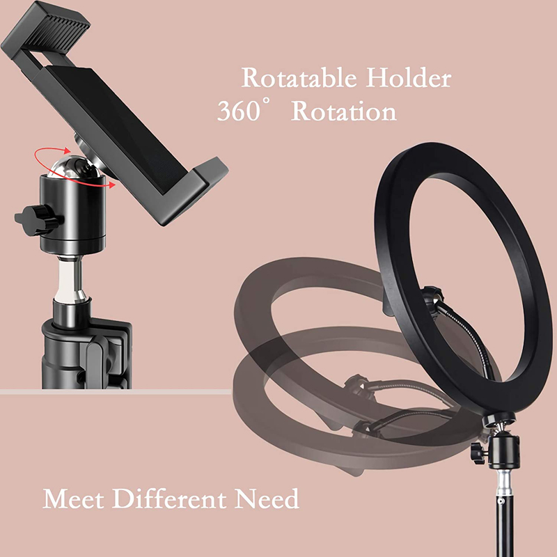 10インチ自撮りリングライト写真撮影用フィルライトLEDリン - Photography Lighting Continuous のレビューと価格