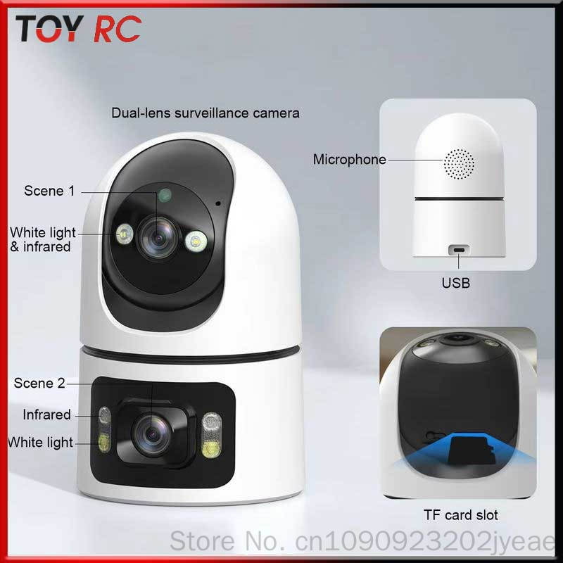 ワイヤレス Wifi カメラ高解像度デュアルライトフルカラー - Photography Lighting Definition のレビューと価格