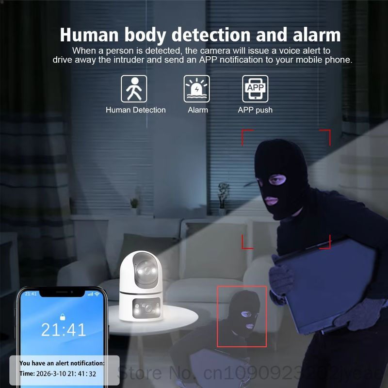 ワイヤレス Wifi カメラ高解像度デュアルライトフルカラー - Photography Lighting Definition のレビューと価格