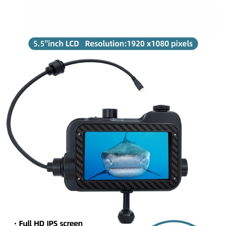 HDRモニター、ダイビング写真撮影用ビデオスクリーン、フルハ - Photography Lighting Definition のレビューと価格