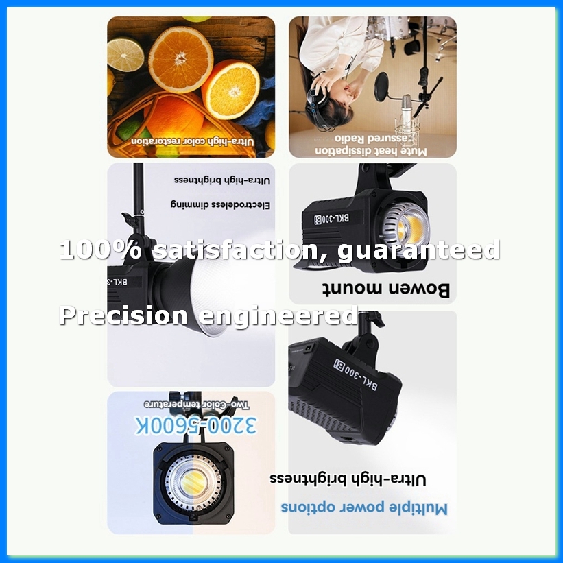 300W Bi LED ビデオライト、ポートレート、屋外写真 - Photography Lighting Indoor のレビューと価格