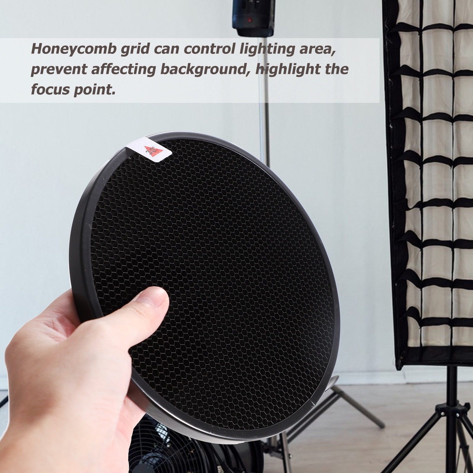 フラッシュライト用ヘビーデューティーハニカムグリッド1セット - Photography Lighting Direction のレビューと価格