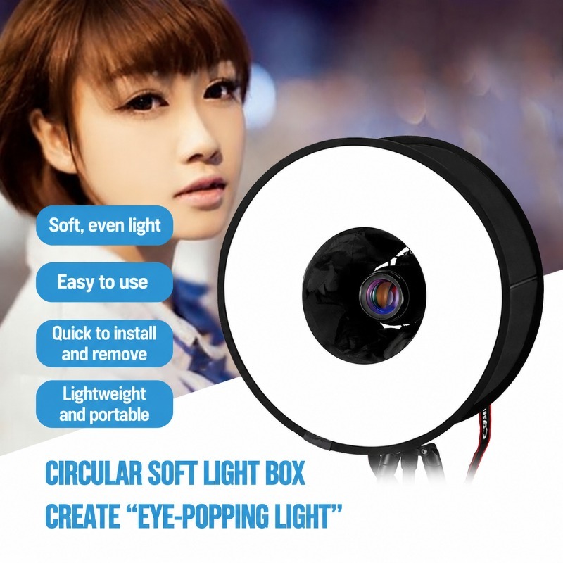 折りたたみ式45cmリングフラッシュ用ソフトクロス、Pulu - Photography Lighting Modifiers のレビューと価格