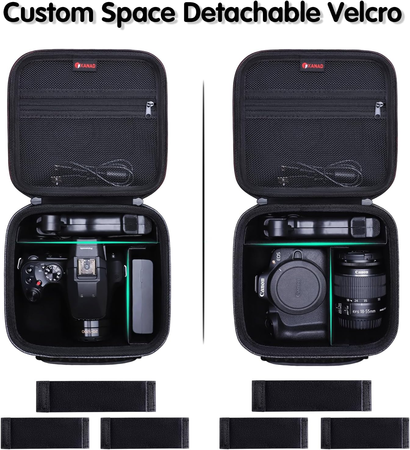 XANAD ハードカメラケースバッグ Canon EOS R - Nikon Camera Z50 のレビューと価格