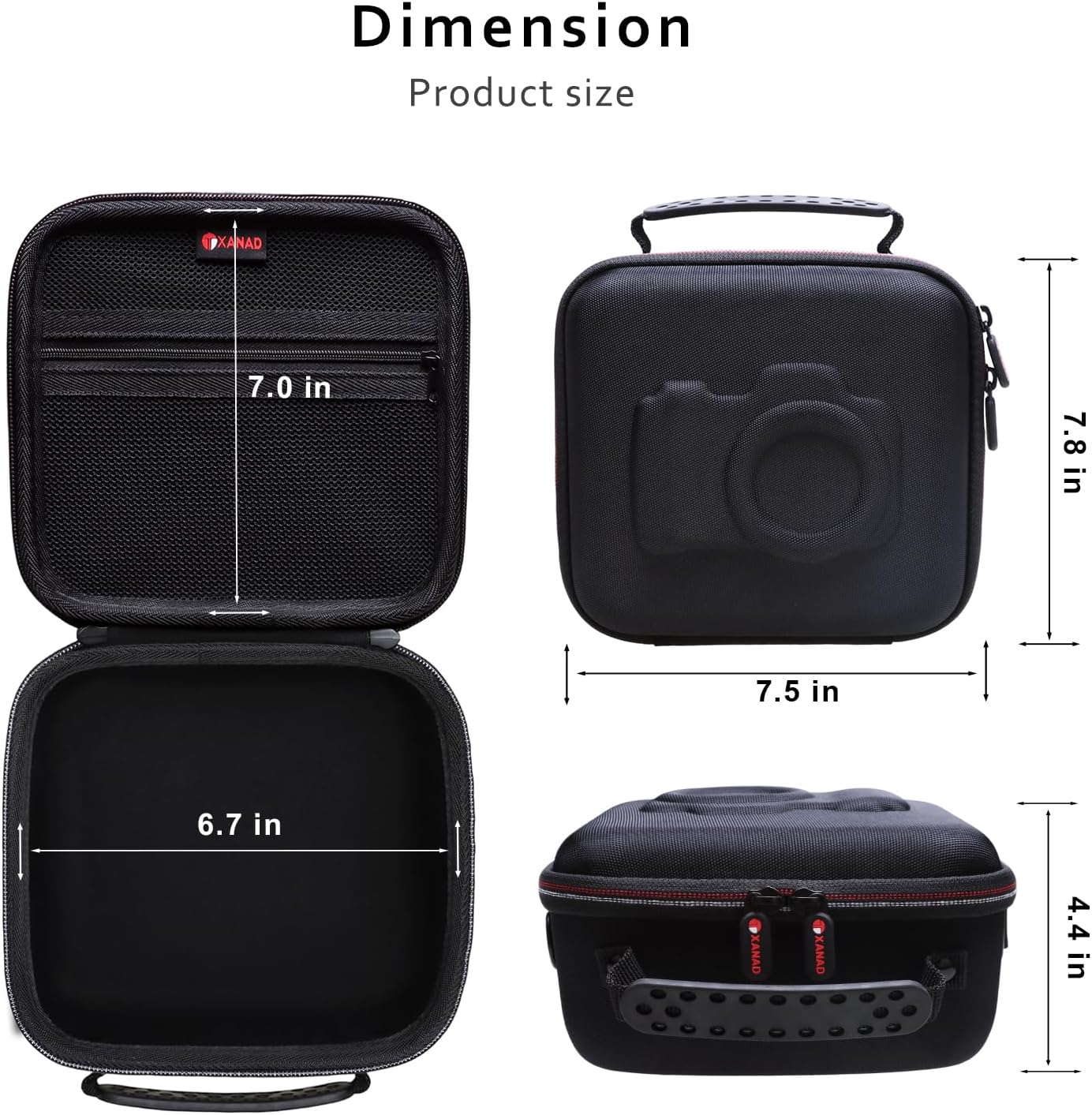 XANAD ハードカメラケースバッグ Canon EOS R - Nikon Camera Z50 のレビューと価格