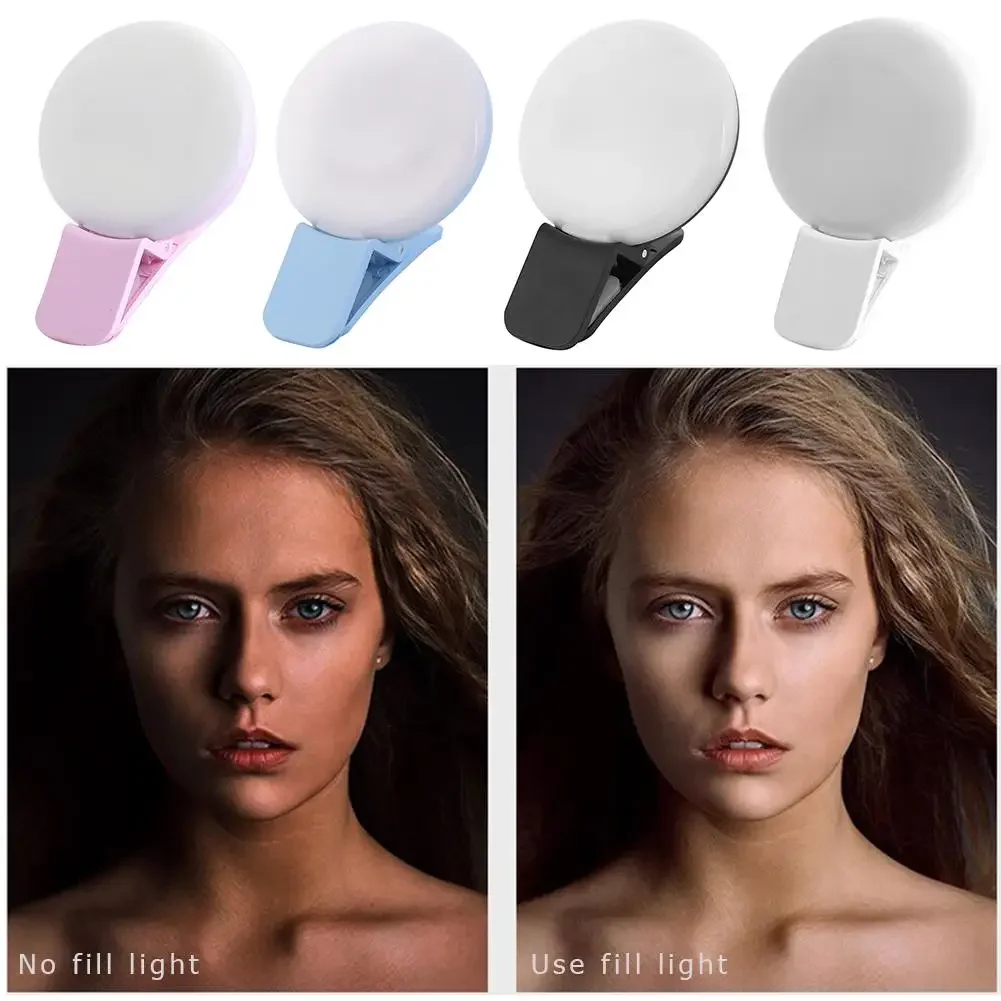 携帯電話 LED Selfie リングライトポータブルミニ耐 - Photography Lighting Continuous のレビューと価格