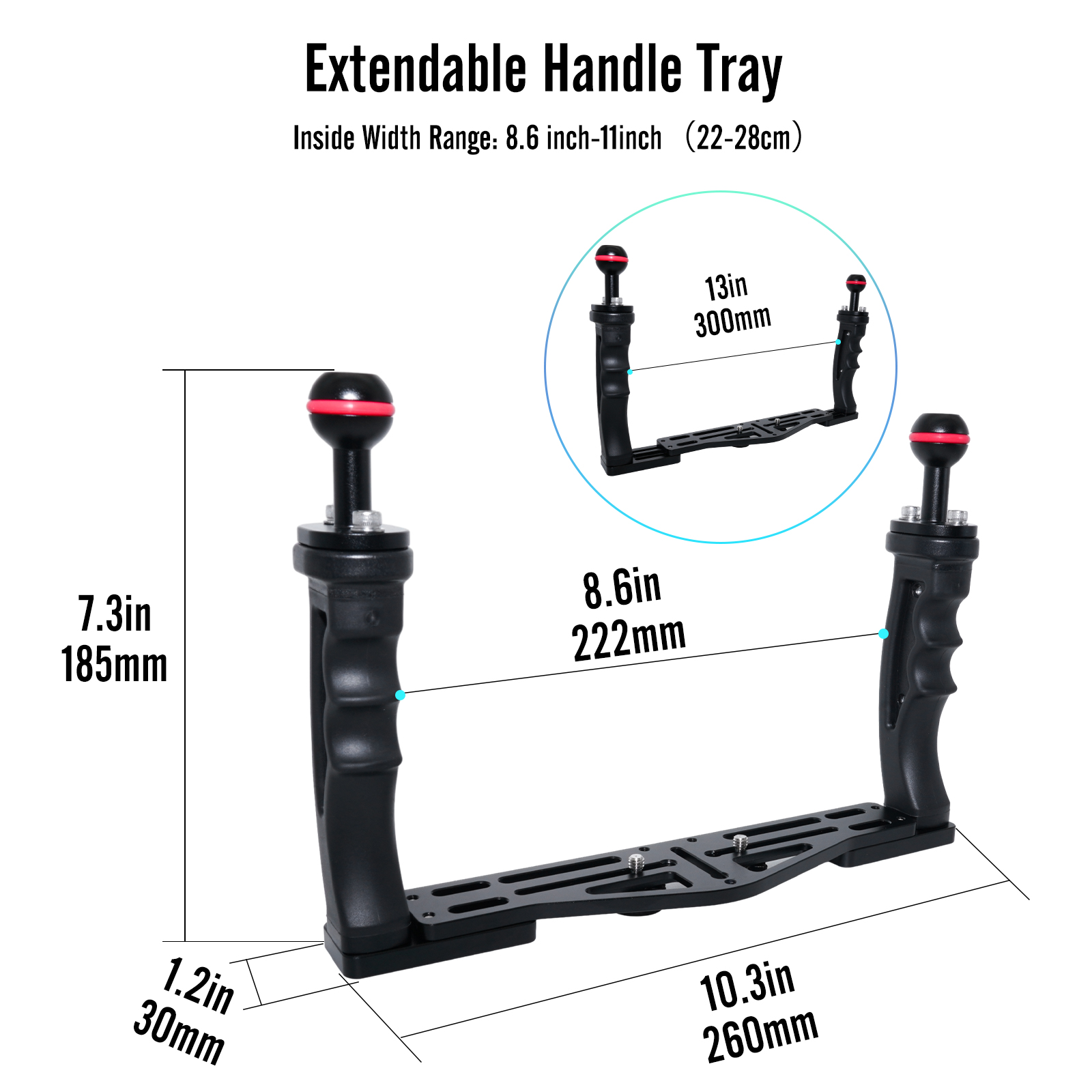 Nitescuba ダイビング写真撮影セット 適切なトレイコ - Photography Lighting Set Up のレビューと価格
