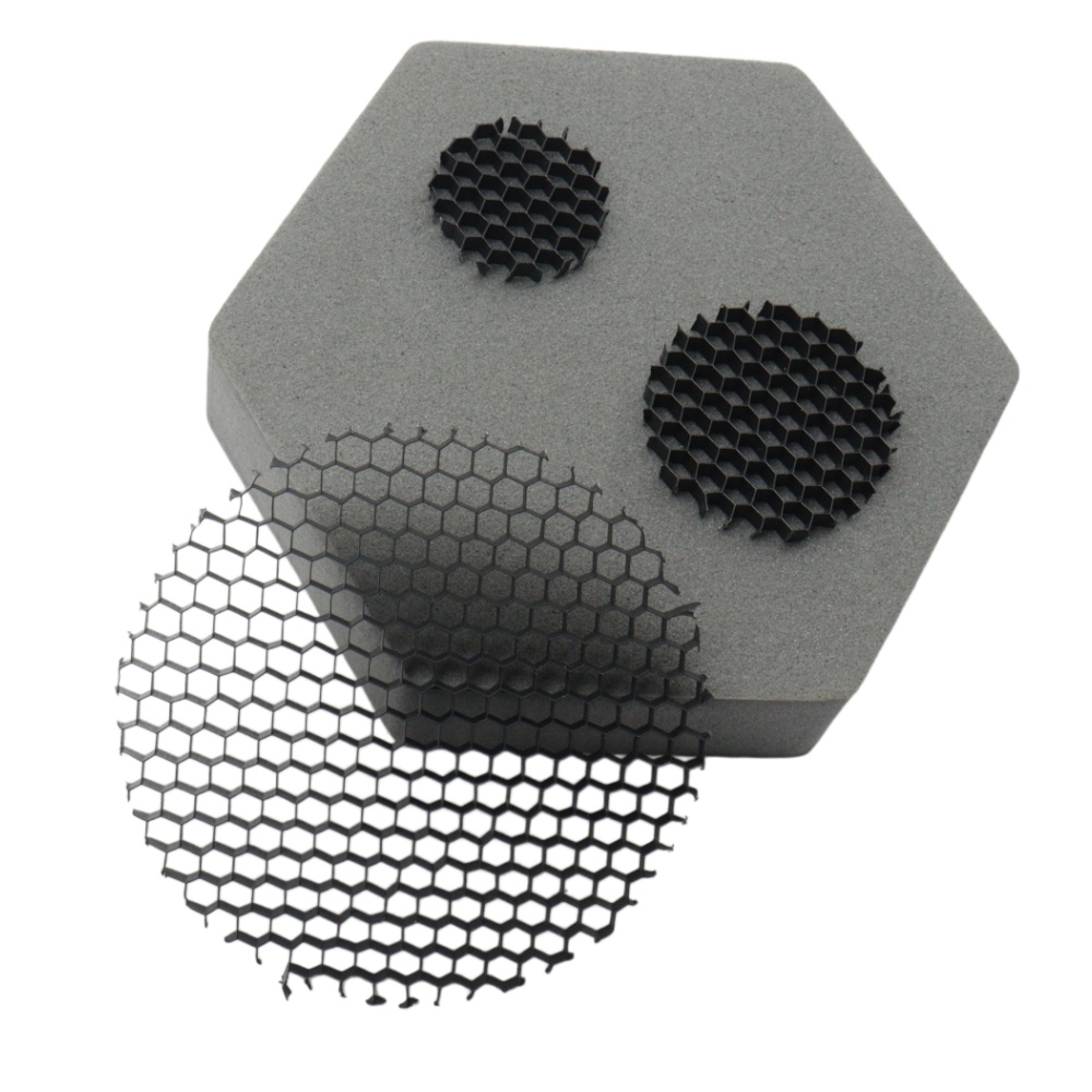 ブラックアルミニウムハニカムライトフィルターディスク LED - Honeycomb Grid Filter のレビューと価格